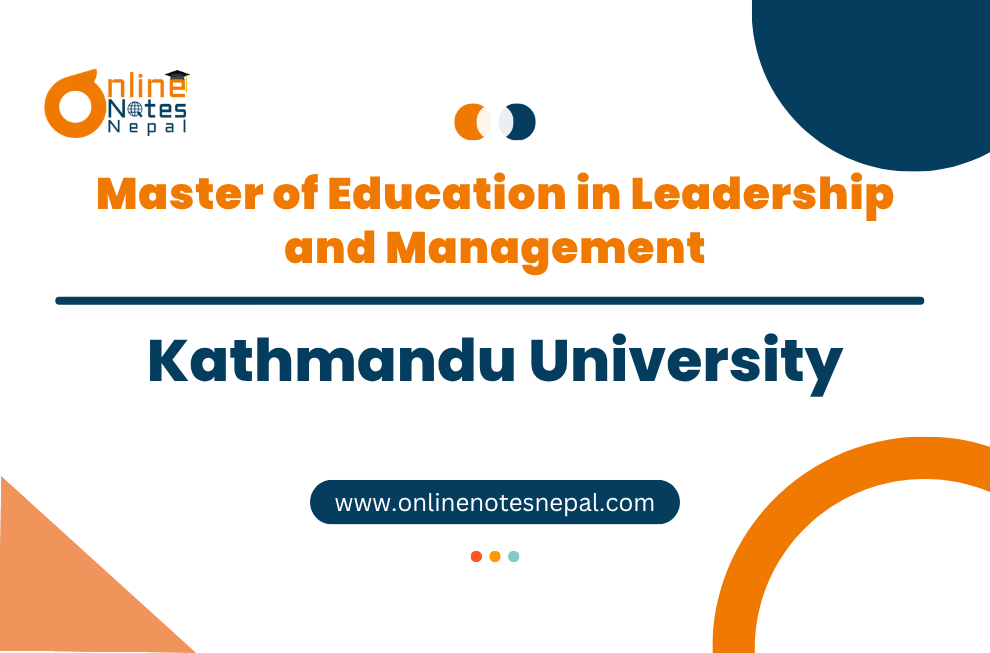 Master of Education in Leadership and Management